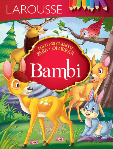 Cuentos Para Colorear. Bambi