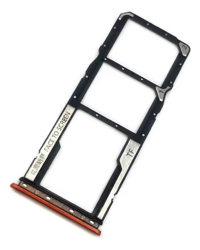 Bandeja Sim Dual Sim Xiaomi Redmi 9a / Redmi 9c Nueva Naranja (Usado)