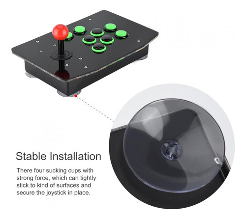 Joystick De Consola De Juegos De Lucha Arcade Usb Sin Contro
