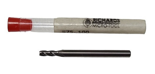 Cortador Vertical Carburo Tungsteno 0.100´´ X 1/8´´ 4 Filos