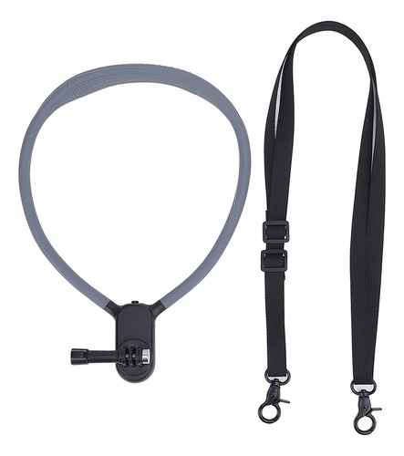 Soporte De Cuello Flexible Con Soporte Para Cámara, Montaje