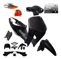 Comprar Kit Plasticos Para Motomel Blitz 110 + Kit De Faros
