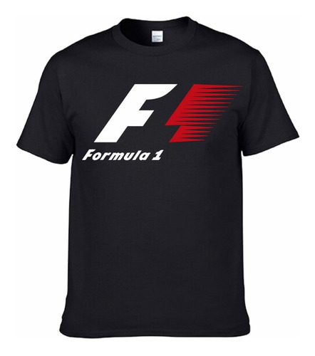 Playera Formula 1, Cuello Redondo 100% Algodón