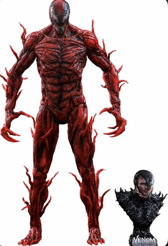 Carnage 1/6 Let There Be Venom 2 Marvel Hot Toys Deluxe Ed