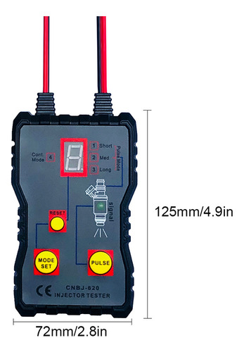 Testador De Injetor De Combustível 12 Fuel Auto Fuel.