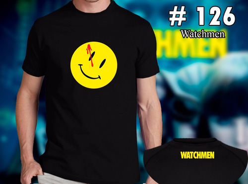 Imagen 2 de 8 de Remeras De Comics Watchmen Dc Comics
