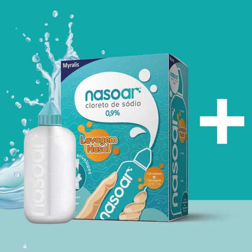 Nasoar 30 Envelopes 2,160g Cada Água