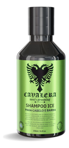 Shampoo Ice Capim Limão 250ml | Cavalera Men's Grooming