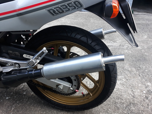 Rd 350 Prata Muito Conservada E Apta A Placa Preta.