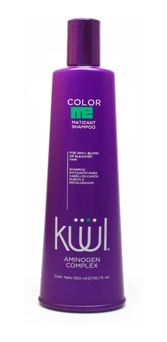 Shampoo Matizador De Canas Y Rubios Kuul Matizant 300 Ml