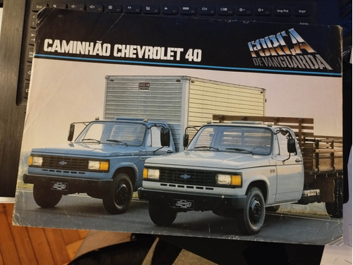 Folleto Catálogo Chevrolet 40 Camión Original Colección 