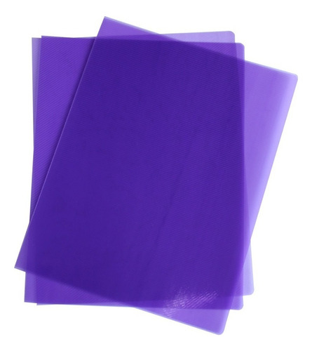 Pasta Para Engargolar Tam. Carta 50 Pzs Color Morado