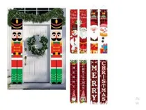 Comprar Banderines Decorativos Para Navidad Colgantes De Puerta 2pcs