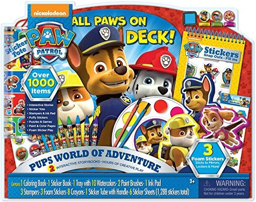 Conjunto De Arte Y Actividades Gigante Bendon Paw Patrol 