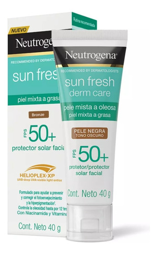 Protector Solar Facial Neutrogena Tono Obscuro Fps50