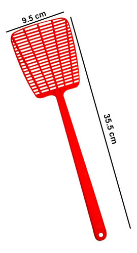 Matamoscas Manual De Plastico Insectos Mosquitos 25 Piezas