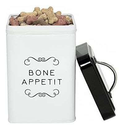 Amici Pet Pet Treat Collection, Bote De Almacenamiento De Me