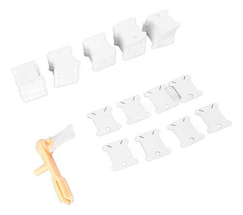 Bobina De Hilo De Coser De Plástico Para Guardar Hilo De Cos