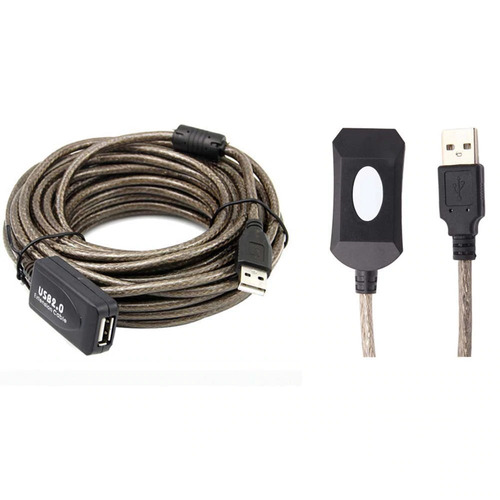 Extension Usb Activa 15 Metros Sin Perdida De Señal Calidad