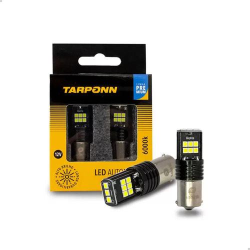 Kit Lâmpada Led Tarponn Ba15s Canbus Premium 1 Polo 6000k