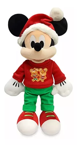 Disney - Mickey Mouse : Peluche Mickey noël