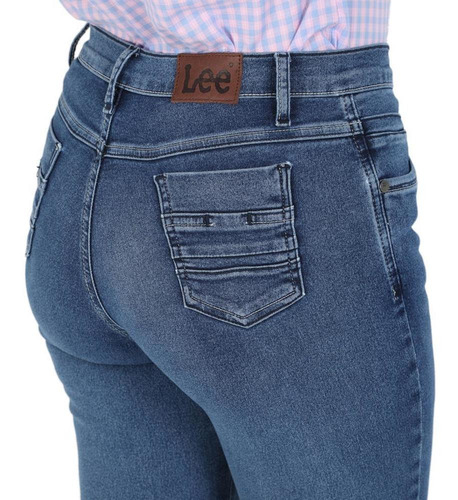 Imagen 4 de 5 de Jeans Casual Lee Mujer Skinny Cintura Alta R56