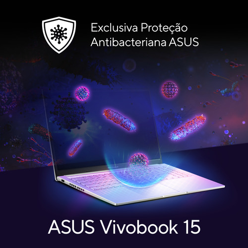 Notebook Asus Vivobook 15 M1502ya Amd Ryzen 7 7730u 16gb Ram 1tb Ssd Linux Keepos 15,6 Fhd Cool Silver Nj493 Cool Silver