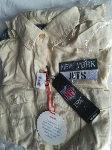 Nfl Littlearth Playera Para Mujer Jets Mujer Talla S