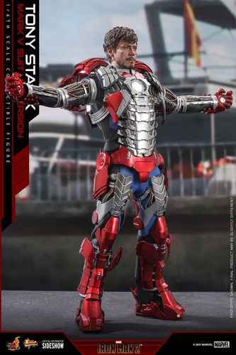 Hot Toys 1:6 De Escala Tony Stark (mark V Suit Up)