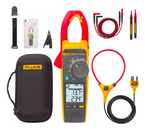 Alicate amperímetro digital fluke 378fc catiii 1000V cativ 6