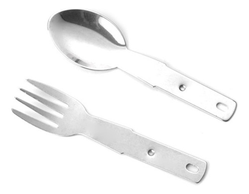 D Set De Utensilios De Camping Y Cubiertos Multifunción De