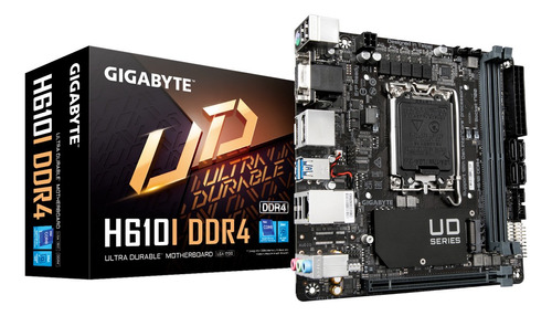 Gigabyte H610i Ddr4 (h610/ Intel Lga 1700/ Mini-itx/ Ddr4/ S