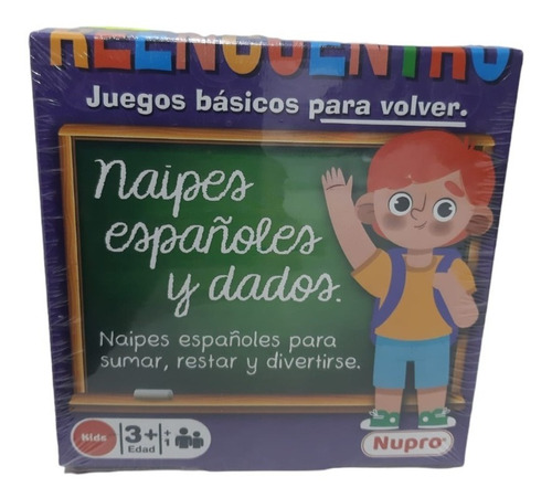 Juegos De Mesa Básicos Naipes Españoles Y Dados Nupro