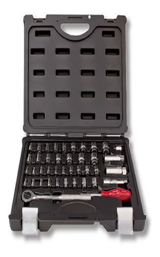 Juego De Dados Crossman De 1/4 Y 3/8 42 Pzs 99-091