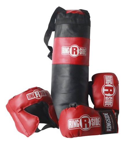 Set De Boxeo Infantil De Ringside, Con Saco Y Guantes De Box