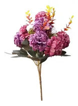 Comprar Ramo Hortensias Flor Flores Artificial Ramillete Ramo