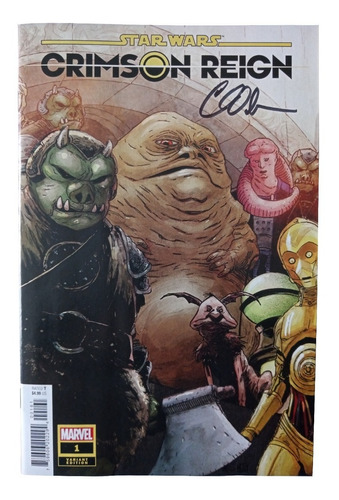 Comic Star Wars Crimson Reign #1 Firmado Por Charles Soule B