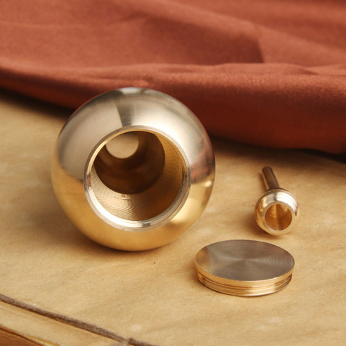 Decoración De Calabaza De Cobre, Elegante, Creativa, Artesan