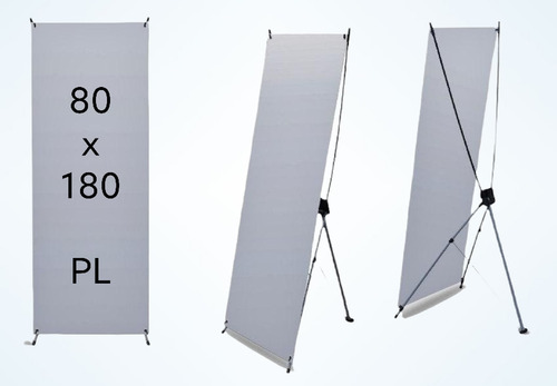 Pack 30 Tripie Publicidad Lona Araña 80x180cm Plastico