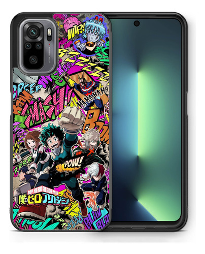 Funda Xiaomi Redmi Mi My Hero Academia Pop Art Comic Anime