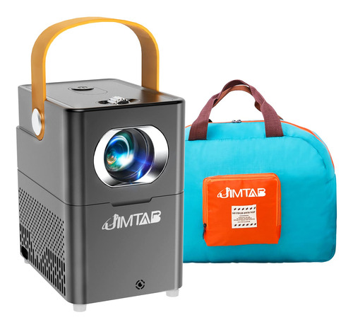 Jimtab V1 Proyector Portatil Con Bluetooth, Proyector Para E