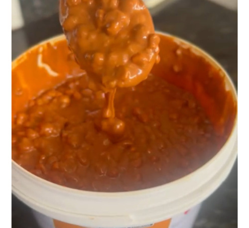 Recheio Creme Caramelo Com Pipoca 3,