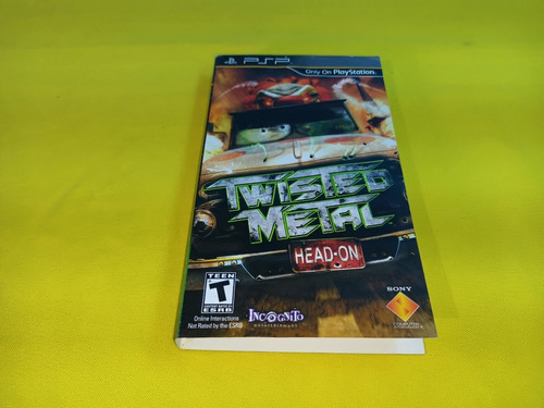 Portada Original Twisted Metal Head-on Psp