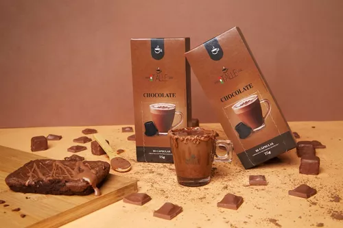 Cápsulas Chocolate Nespresso Compatíveis Cafe Italle Kit 10