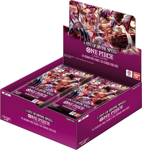 One Piece Tcg: A Fist Of Divine Speed Booster Box Op-11 Op - 11 A Fist Of Divine Speed Inglés