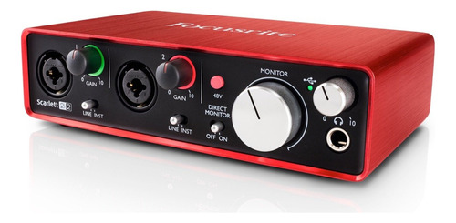 Interfaz Focusrite Scarlett 2i2