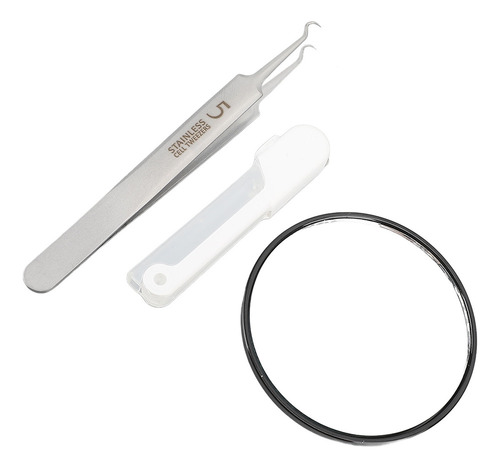 Pinza De Extracción De Espinillas Para Puntos Negros, Curvad