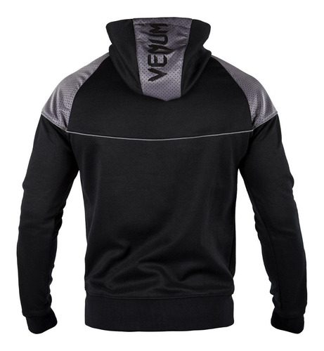 Imagen 3 de 9 de Hoodie Campera Venum Laser Jiu Jitsu Kick Thai