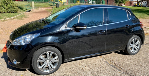 Peugeot 208 1,6 16v Pack Cuir Negro 2013 Único Dueño