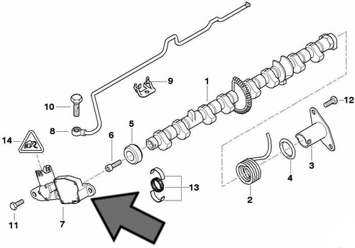 Sensor Valvetronic Bmw 320i 118i 120i X1 2.0 N46 2006 2012